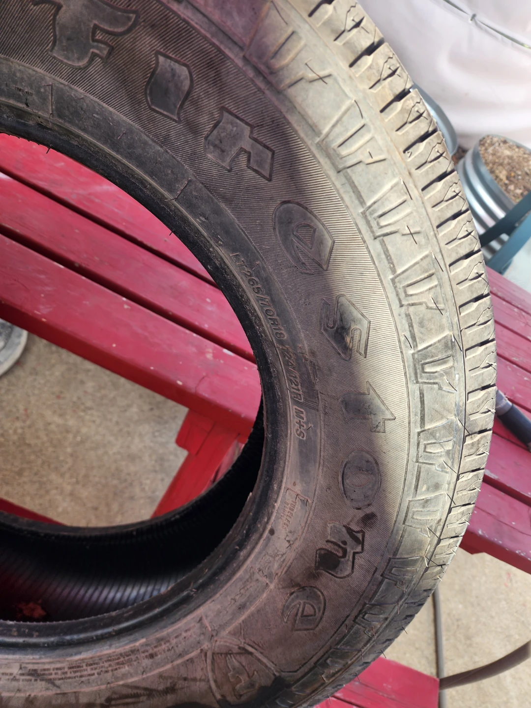 Like New Firestone 265/70R18 Transforce HT2 tire - photo 2