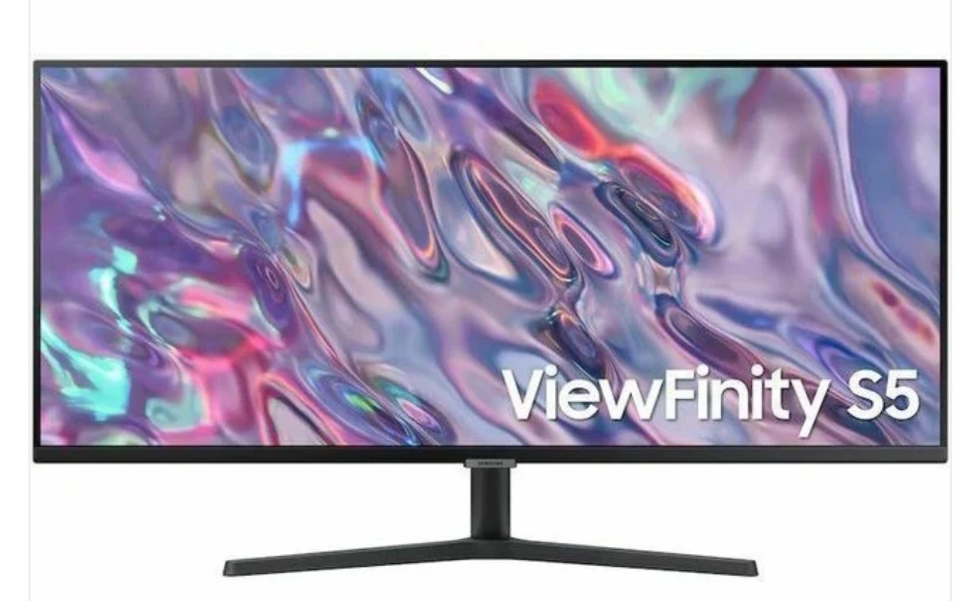 Samsung 34" Ultra-Wide Monitor (S34C504) - Like New, April 2023
