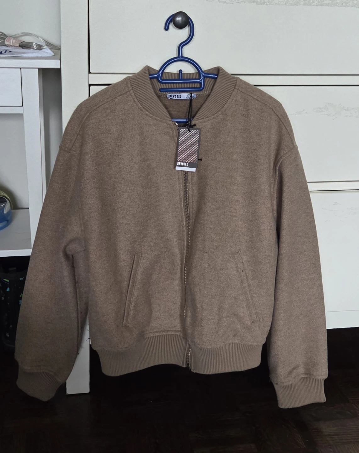 Devoted Bomber Jacket - Tan - Size Medium