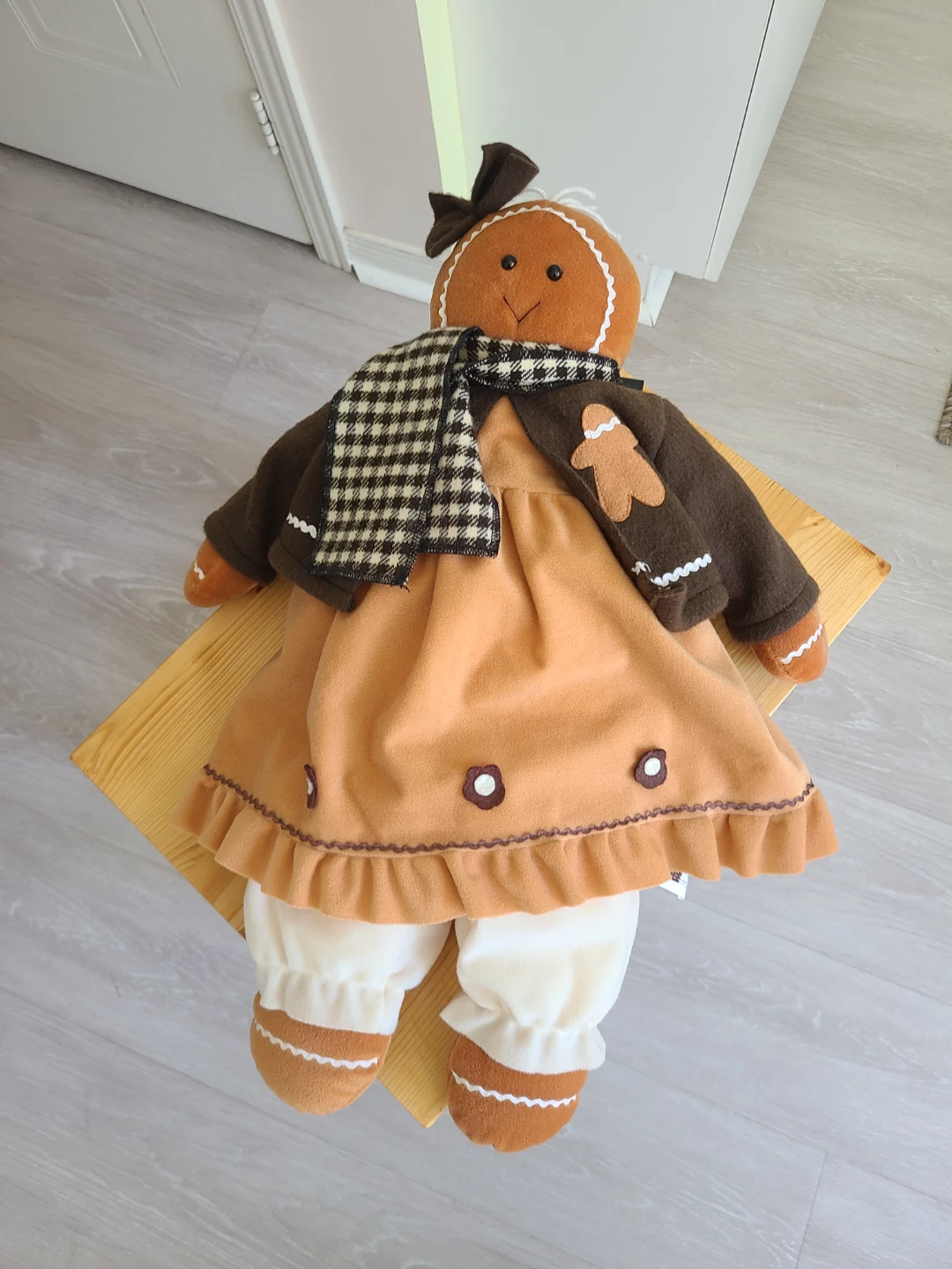 Gingerbread Woman Plush Decoration