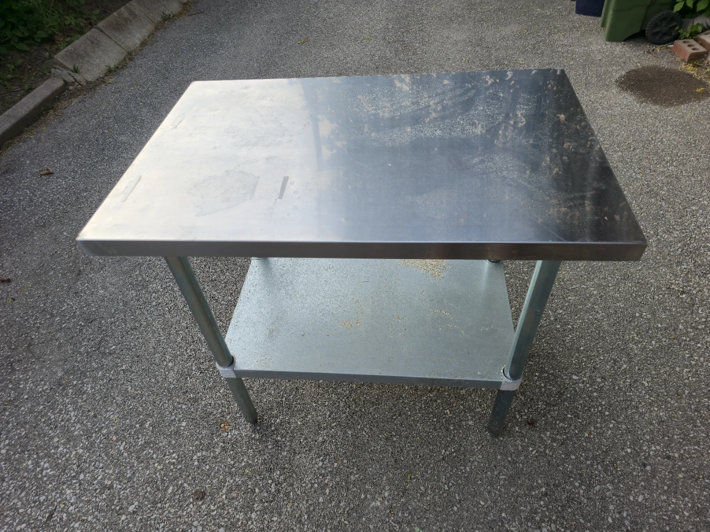 Stainless Steel Work Table with Shelf