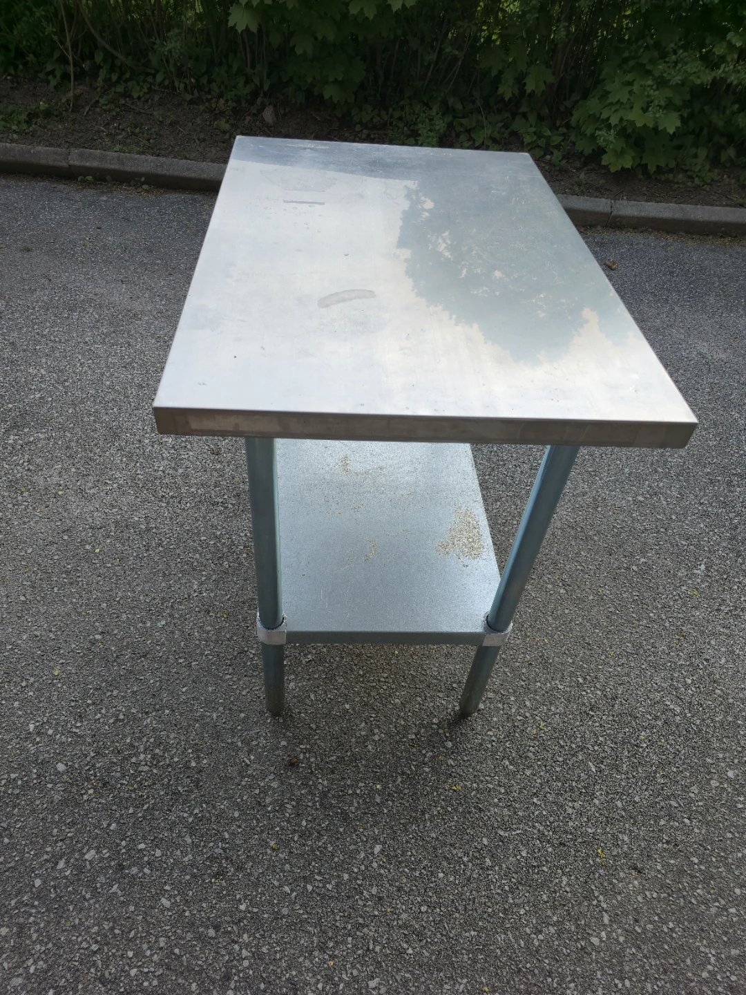 Stainless Steel Work Table with Shelf - photo 2