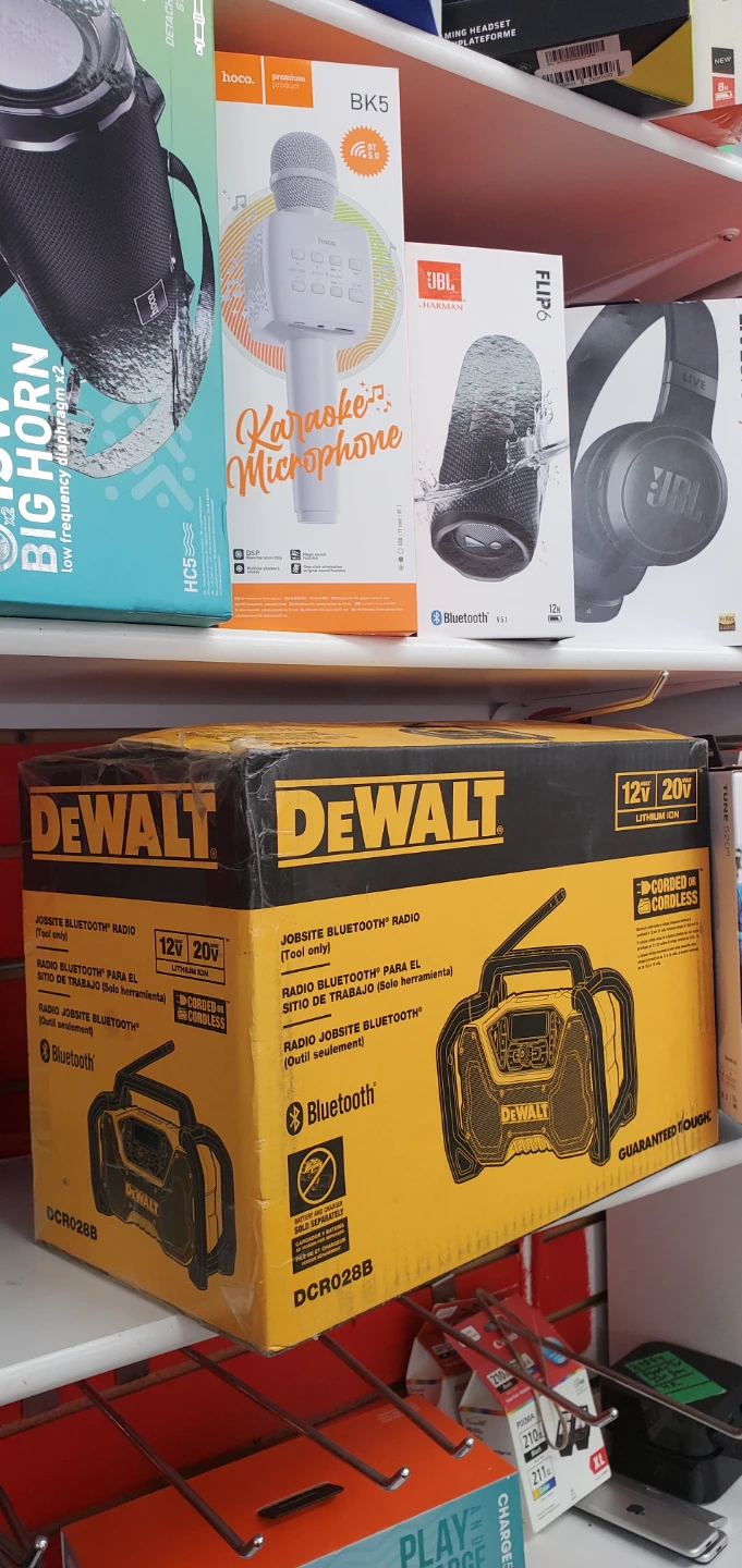 DEWALT 12V/20V MAX* Portable Radio, Bluetooth, Cordless, - photo 3