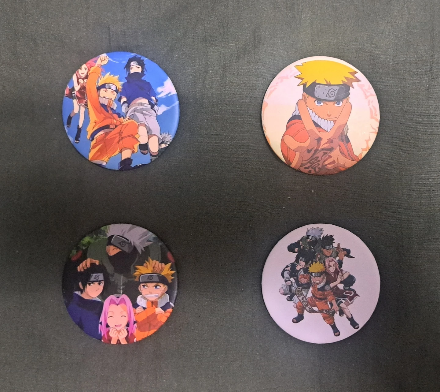 Naruto Button / Pin
