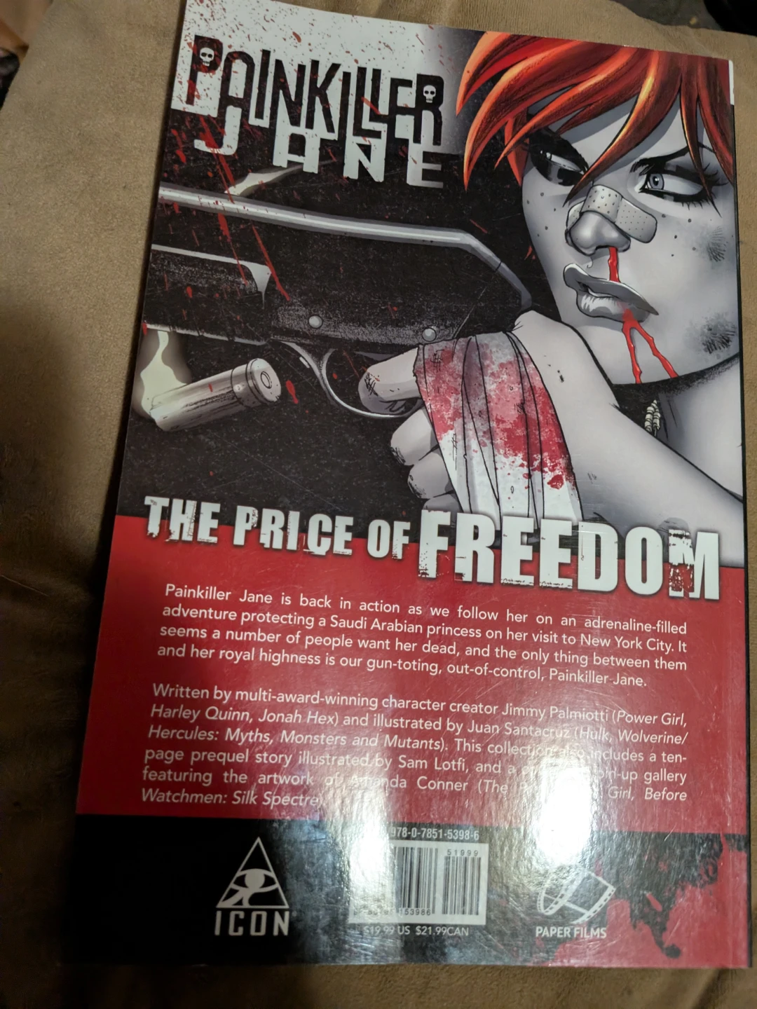 Painkiller Jane: The Price of Freedom Graphic Novel - photo 2