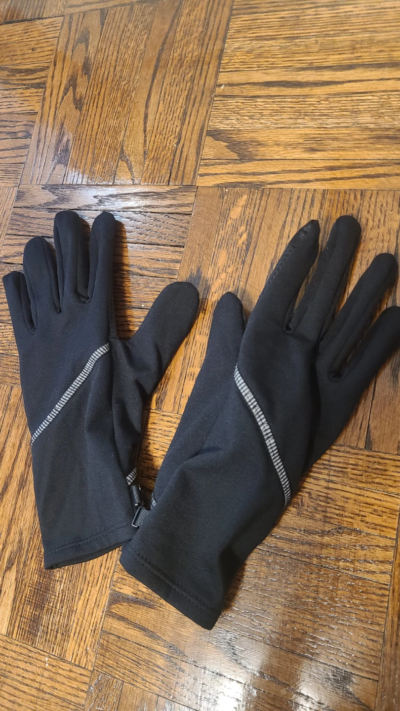 Black Athletic Gloves with Clip - photo 3