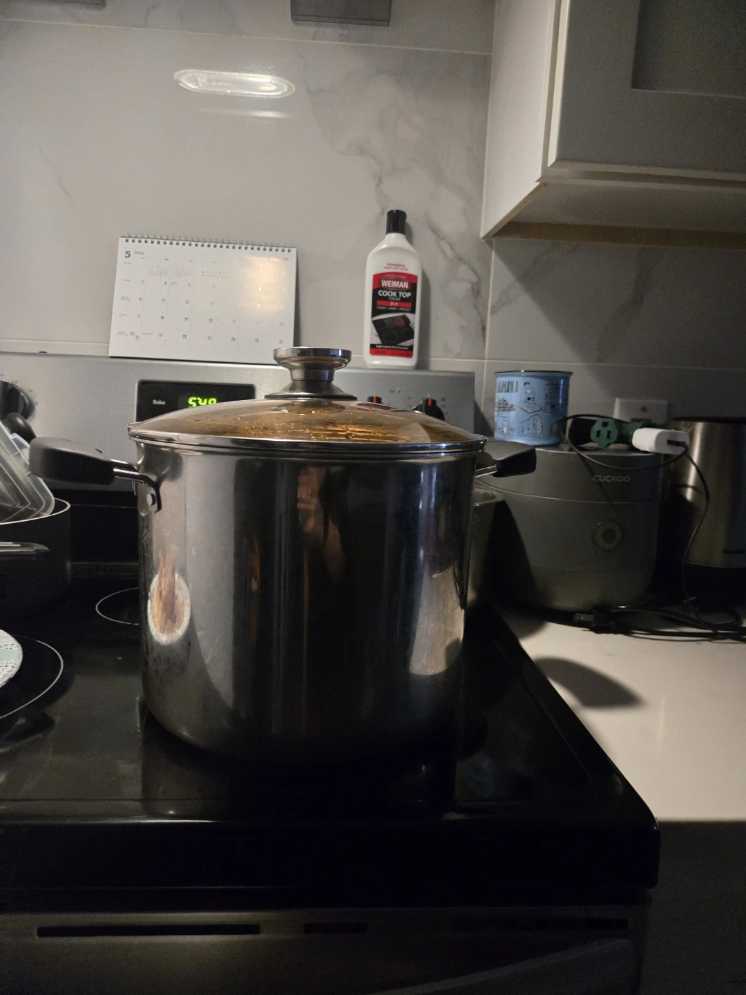 Large Stainless Steel Stock Pot - 12 Quart