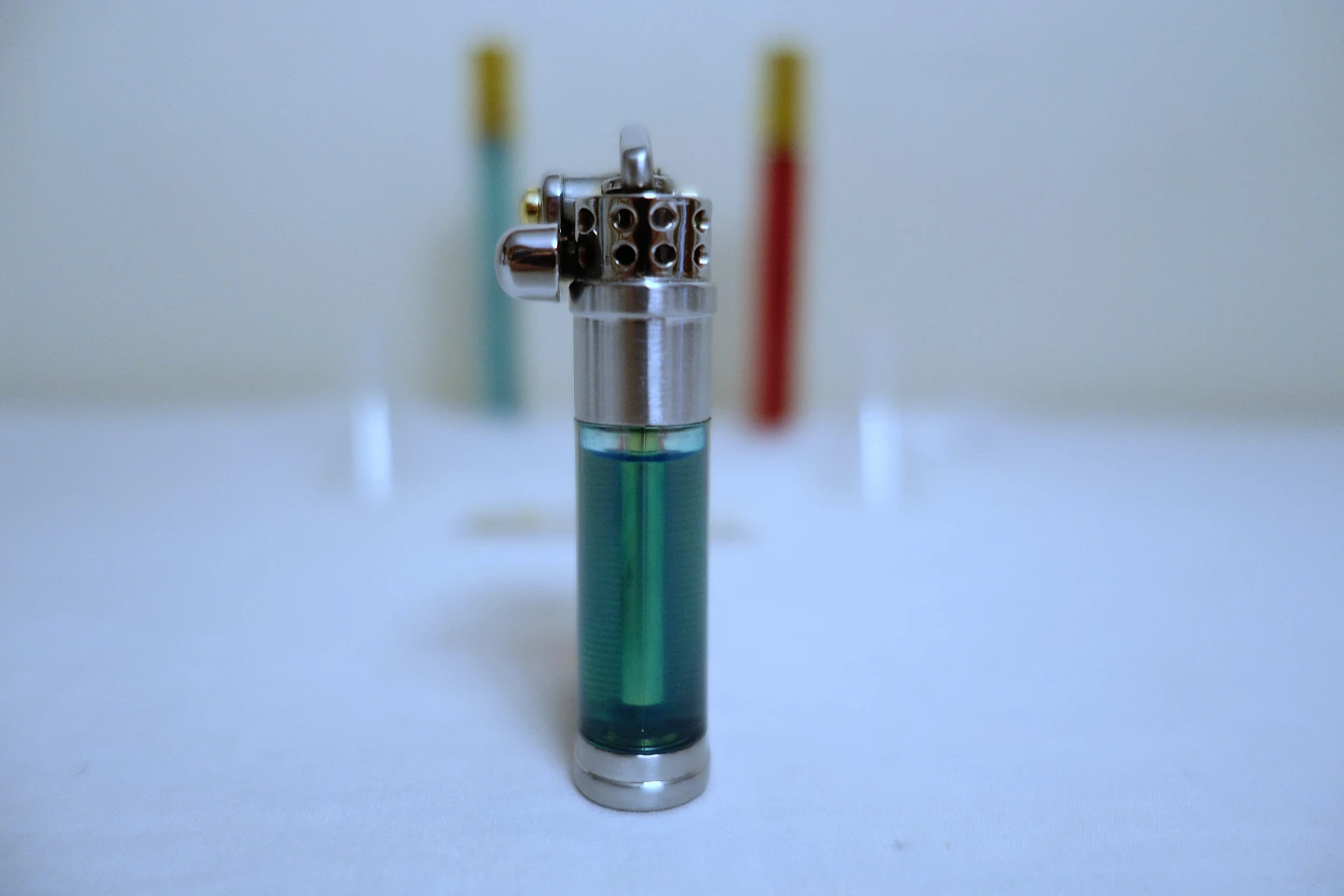 Zorro 721 Dual Reservoir Lever Action Soft Flame Lighter - photo 3
