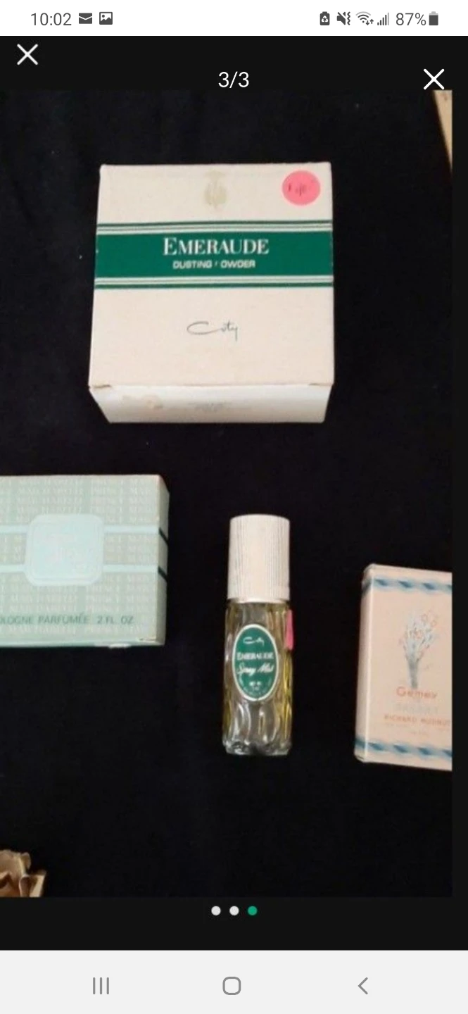 Vintage Coty Emeraude Spray Mist 1 oz - photo 4