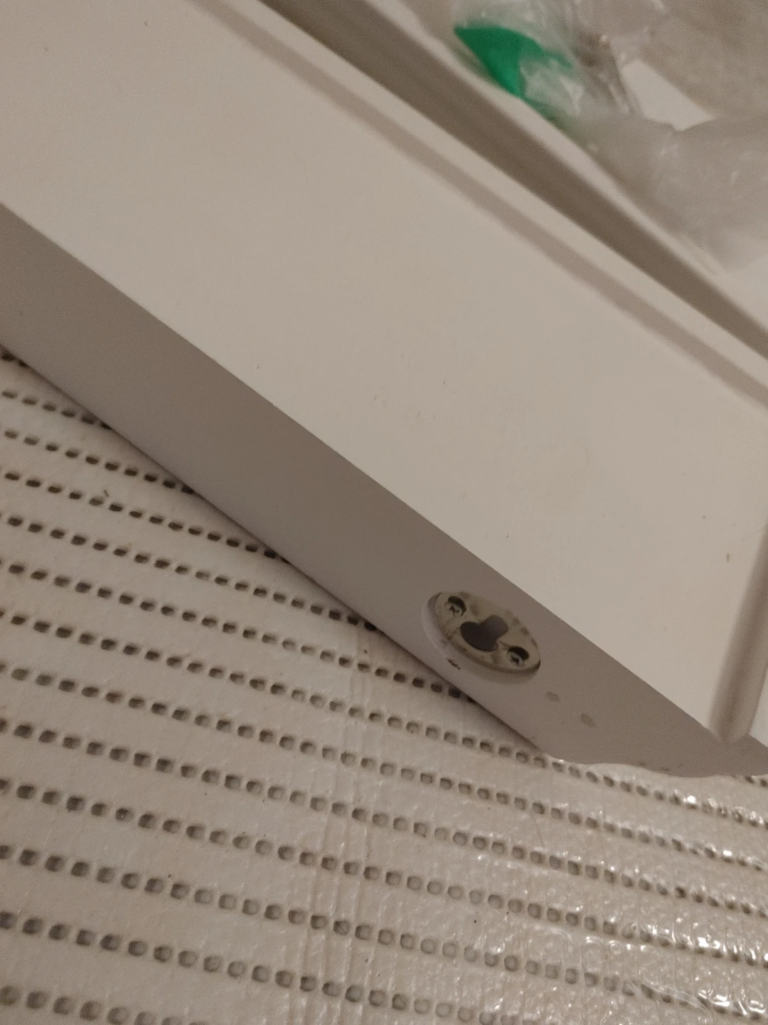 White Shelving Pieces with Hardware - photo 2