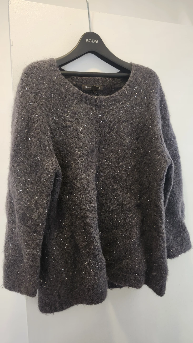 Grey Knit Sweater