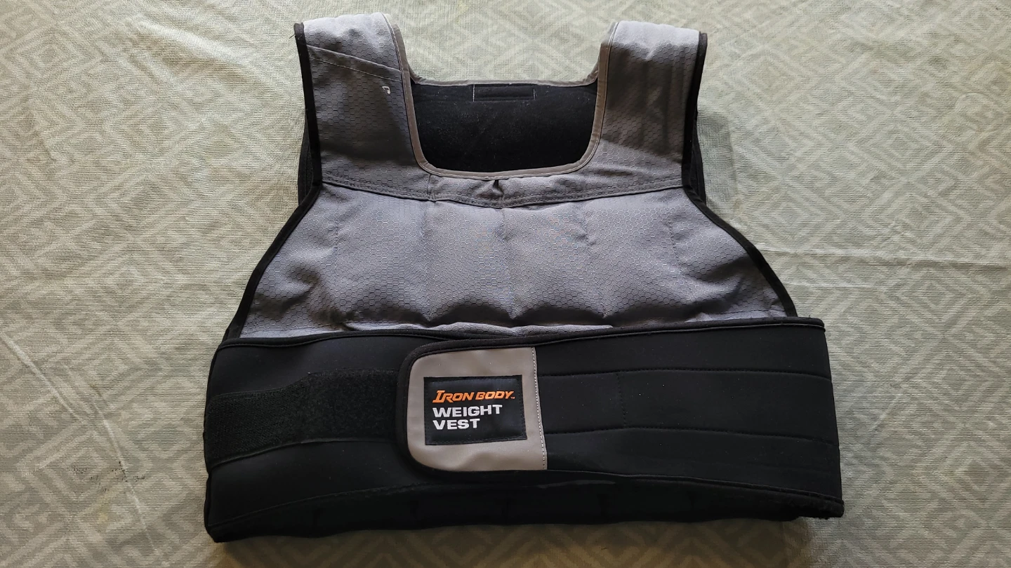 Iron Body Flex Fit Weight Vest 20 lbs
