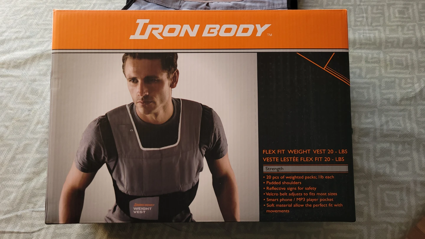 Iron Body Flex Fit Weight Vest 20 lbs - photo 2