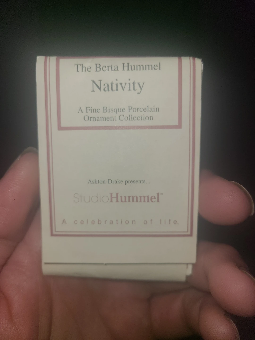 Berta Hummel Nativity Collection Porcelain Ornaments