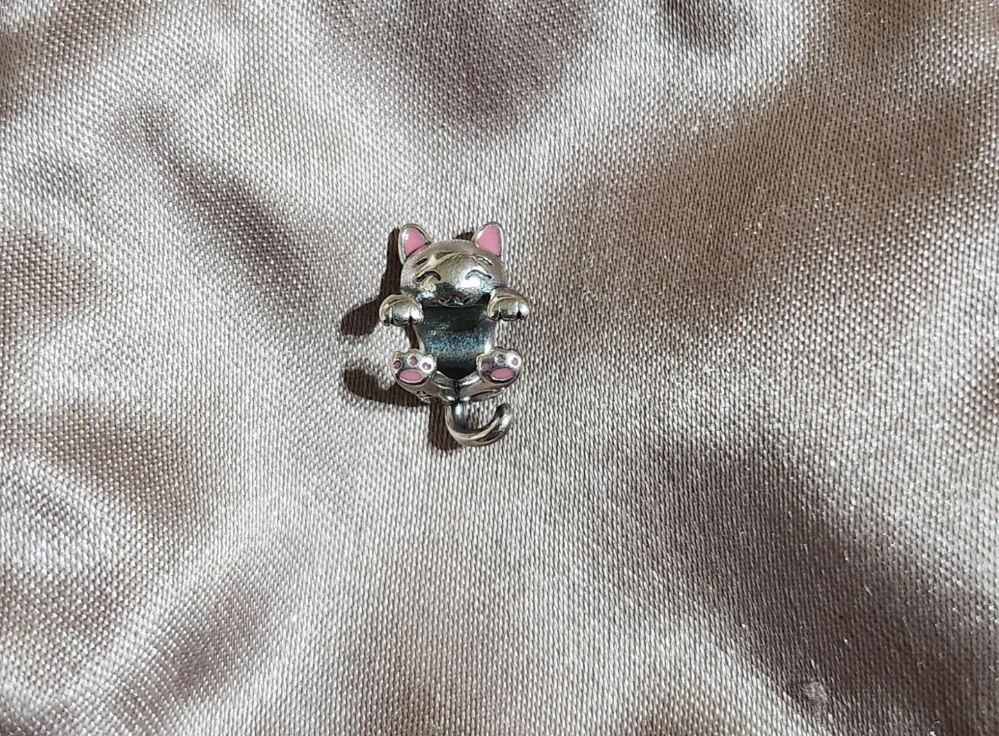 Hanging Cat Charm