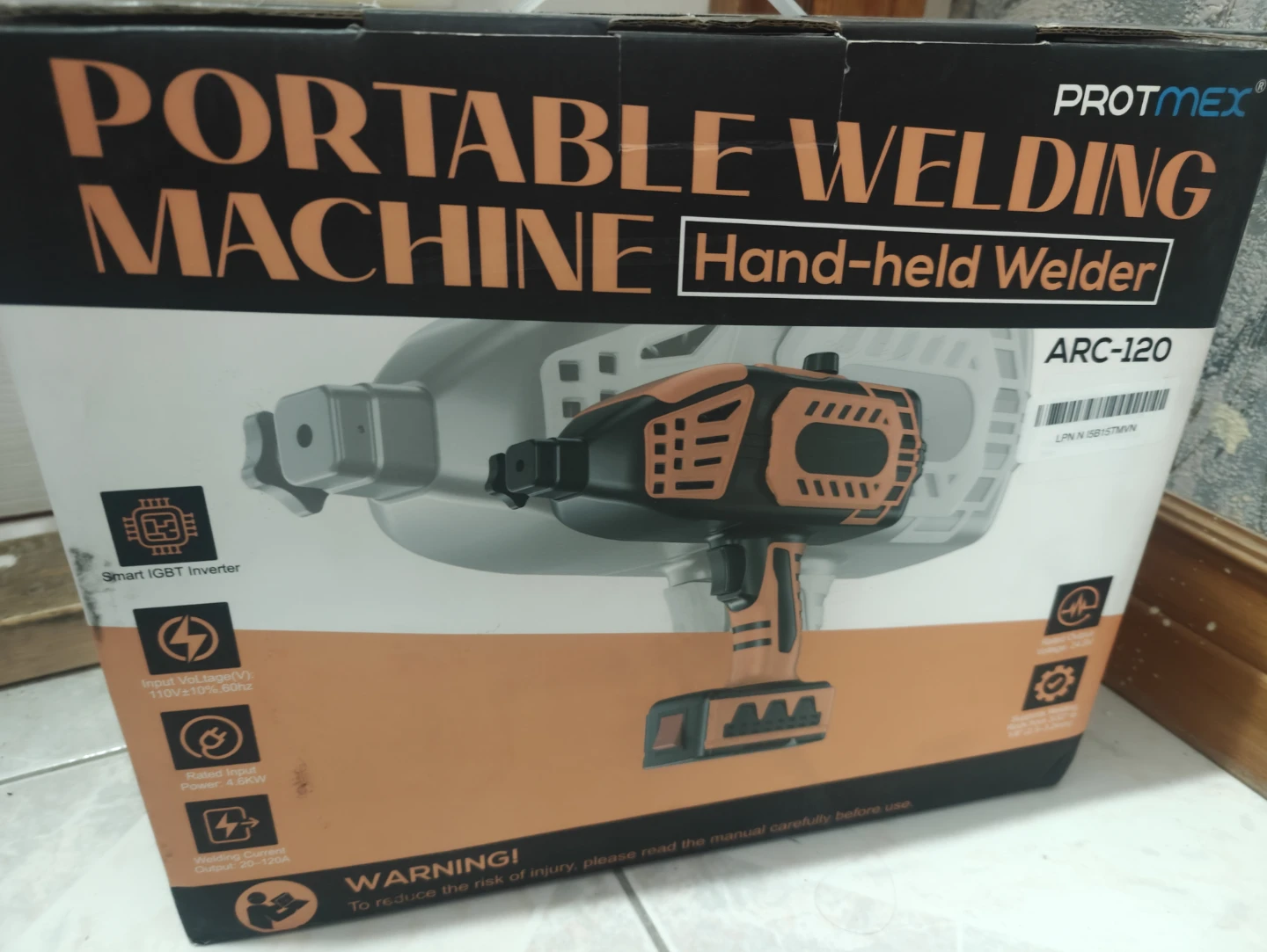 PROTMEX ARC-120 Hand-held Welder Portable Welding Machine - photo 2