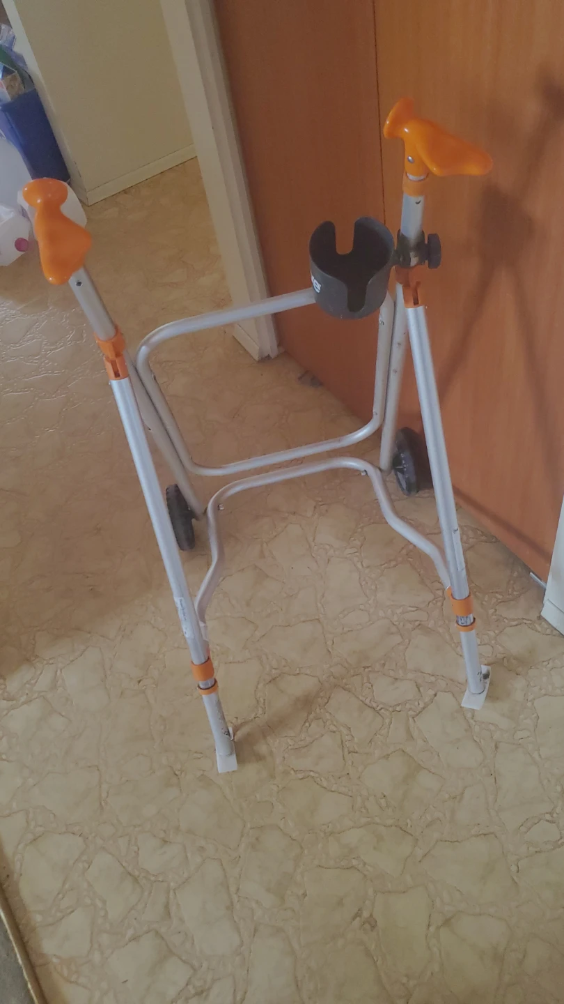 Folding Walker with Cup Holder