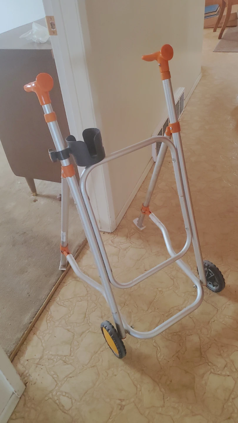Folding Walker with Cup Holder - photo 2
