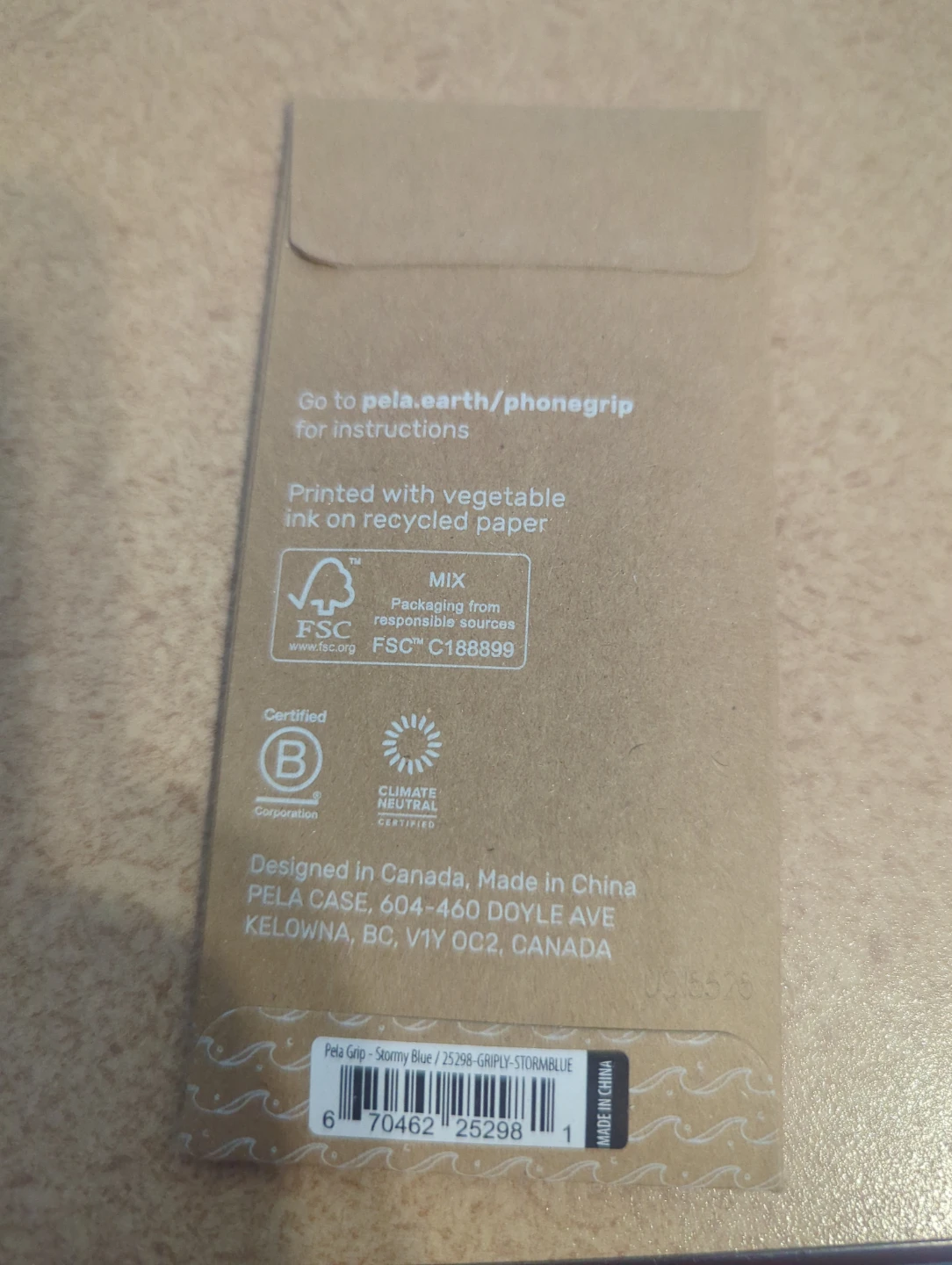 Blue Pela Phone Grip - photo 2