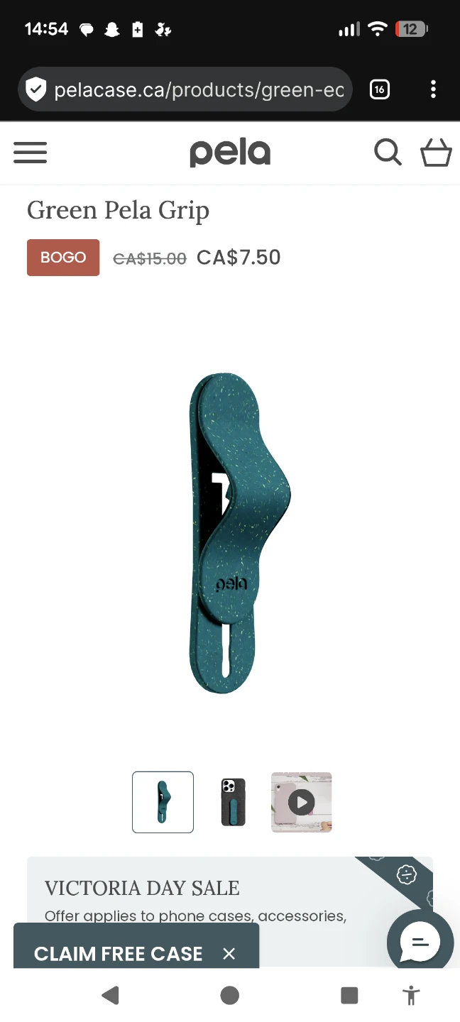Blue Pela Phone Grip - photo 4