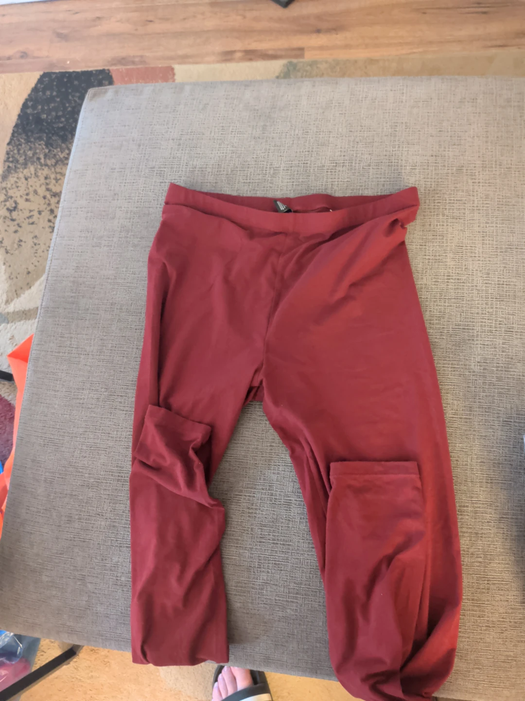 high-waisted leggings or yoga pants, pick up in st Albert