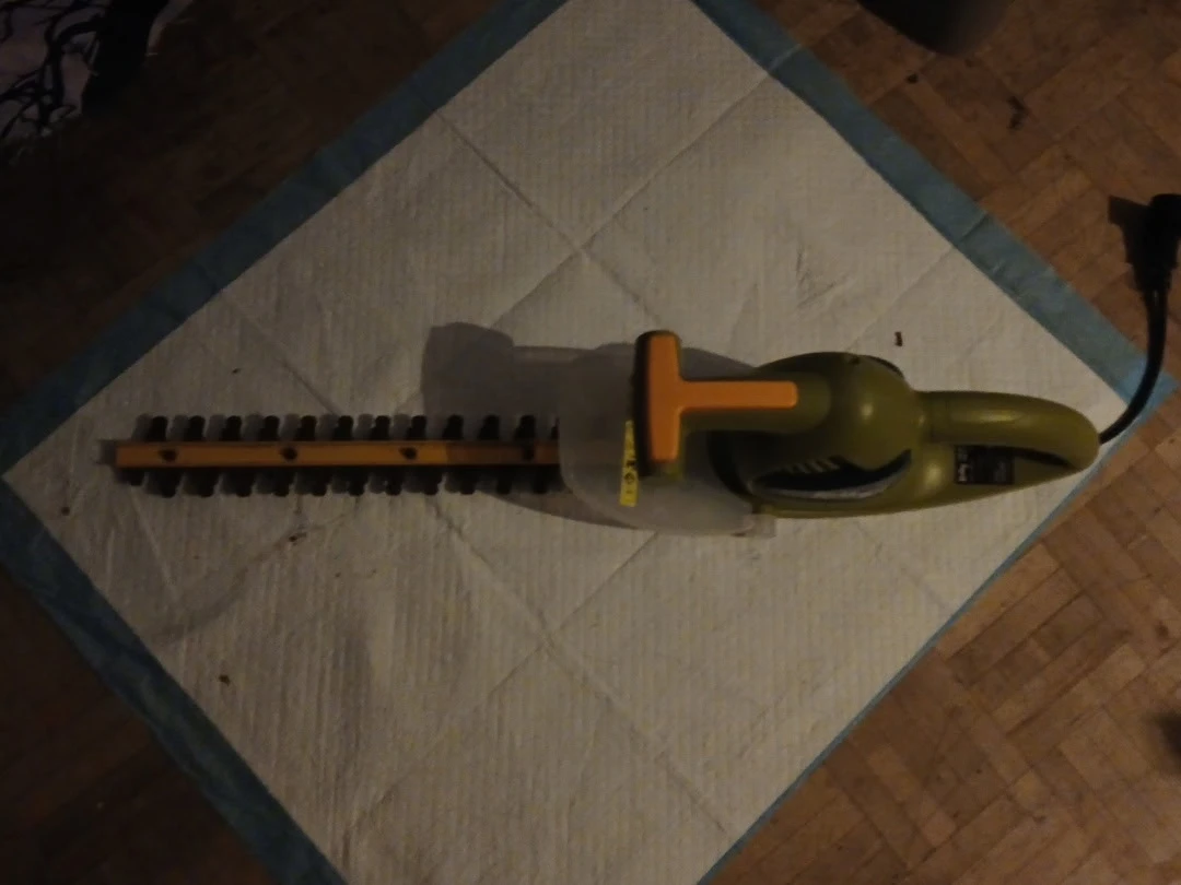 Green Electric Hedge Trimmer