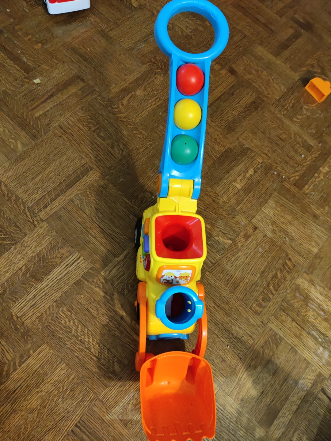 VTech push&pop bulldozer