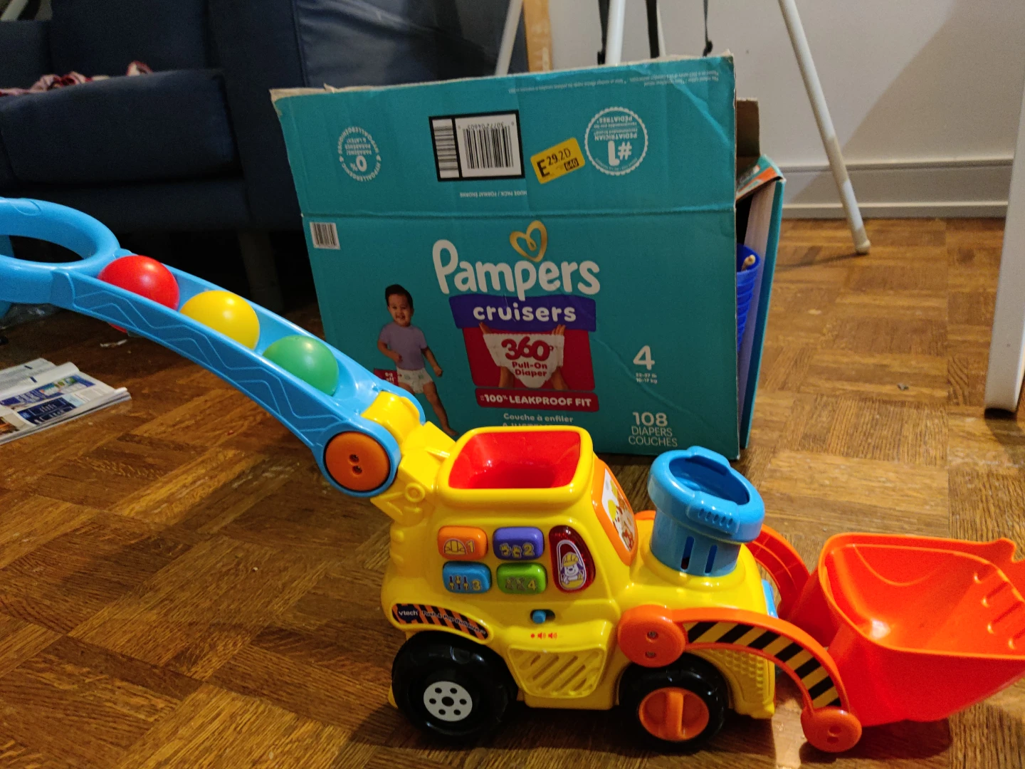 VTech push&pop bulldozer - photo 2