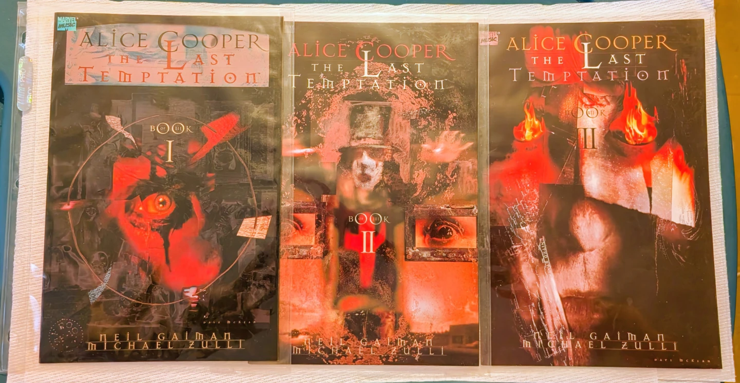 Alice Cooper The Last Temptation Comic Books