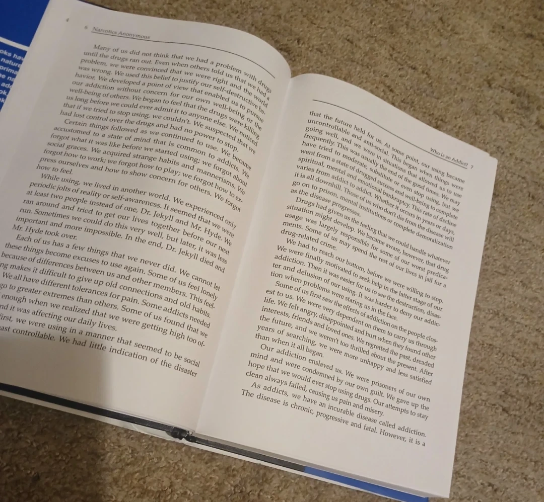 Narcotics Anonymous Book - photo 2