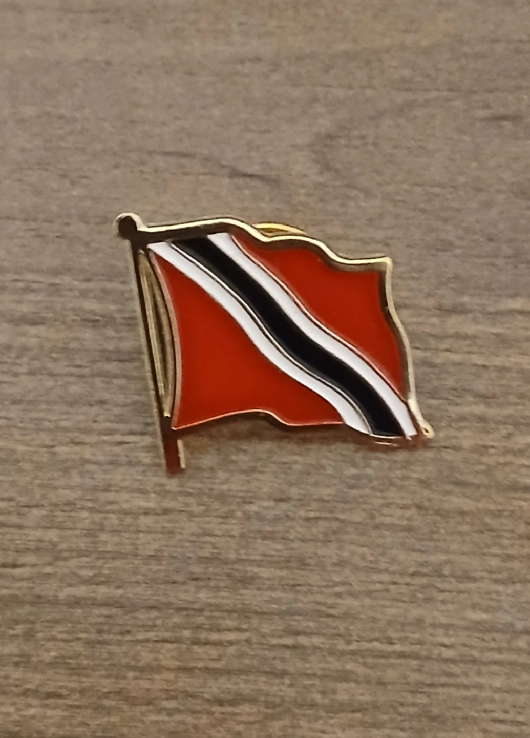 Trinidad and Tobago Flag Enamel Pin