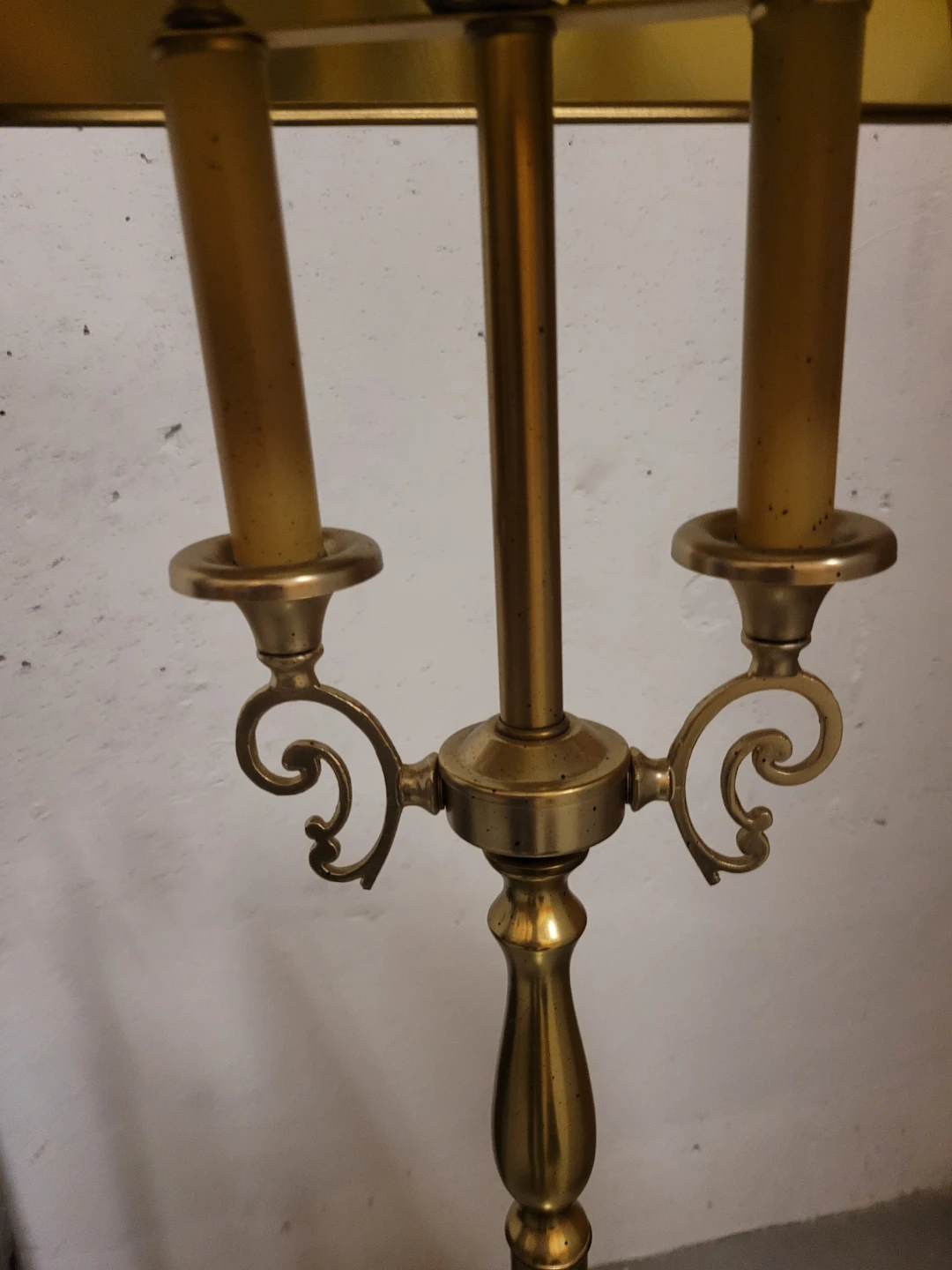 EXECUTIVR RETRO Brass Floor Lamp AND TABLE LAMP WITH Black Shade - photo 5