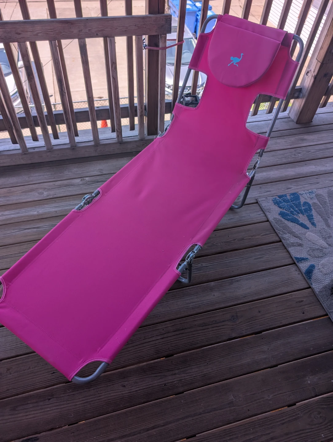 Beach lounge chair