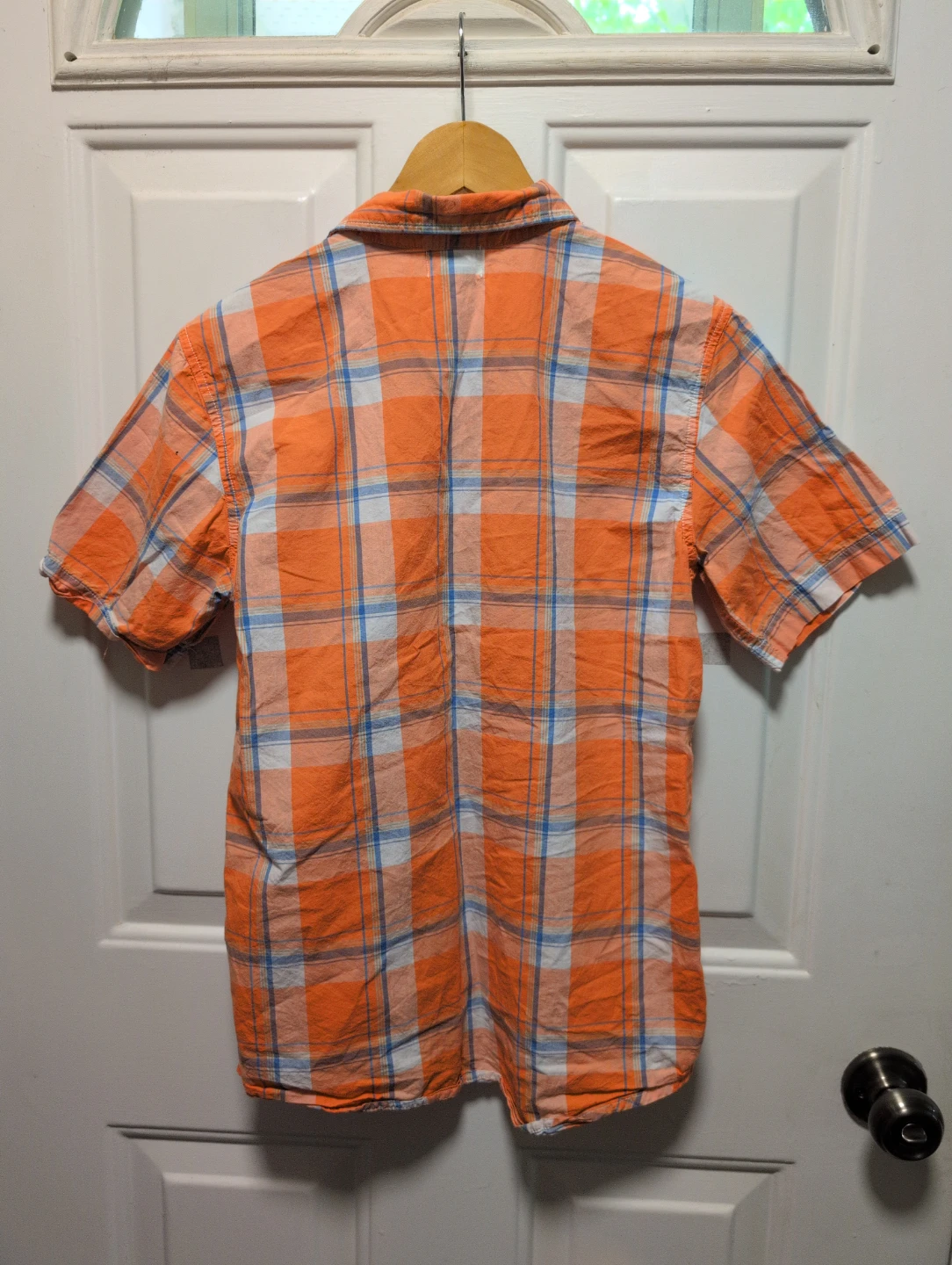 Old Navy Boys Plaid Short Sleeve Shirt - photo 4