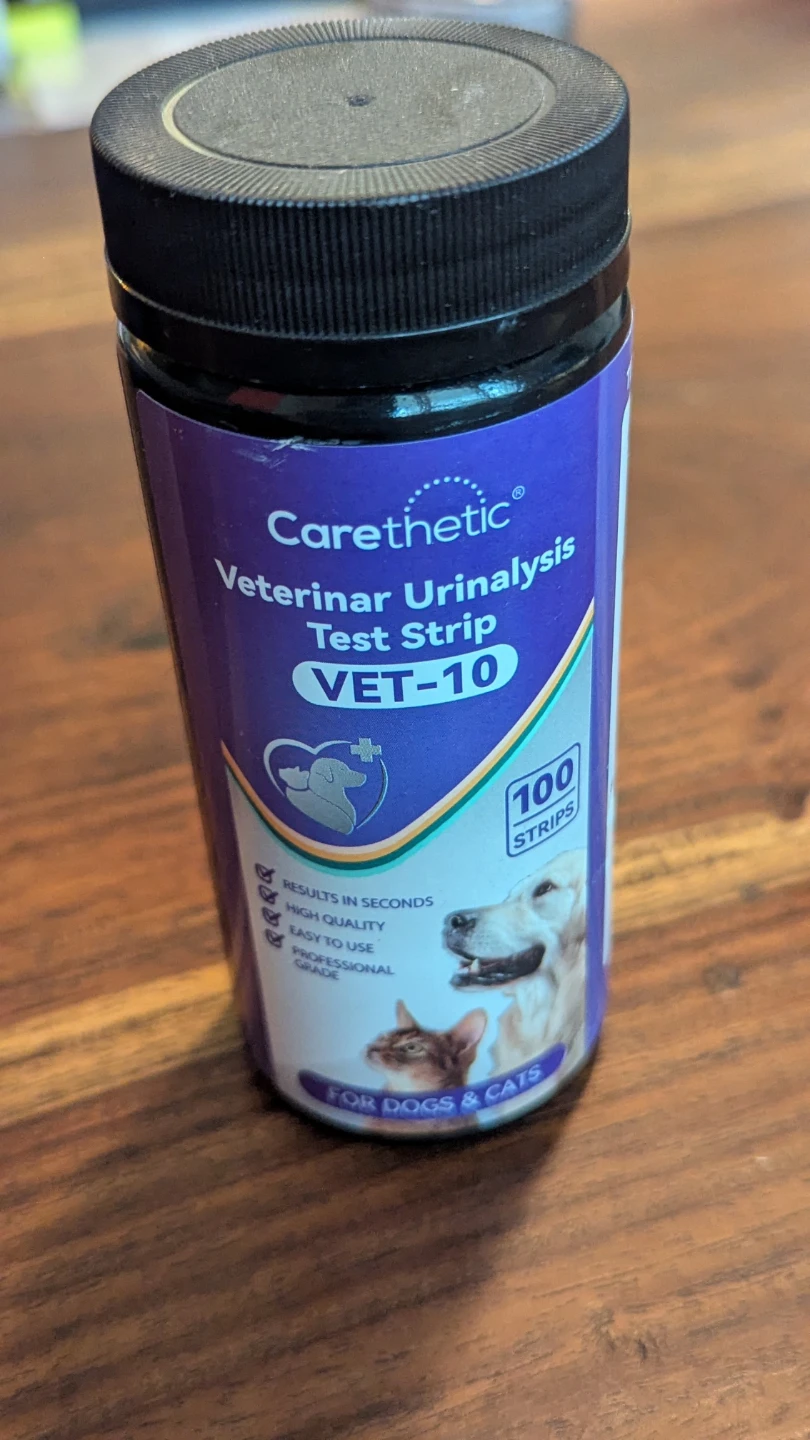Carethetic VET-10 Veterinary Urinalysis Test Strips - 100 Count