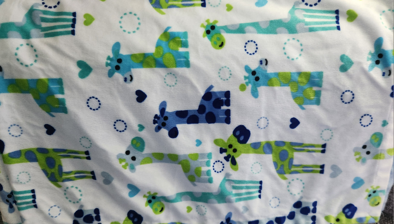 Baby Blankets 6 Various Prints & Knit