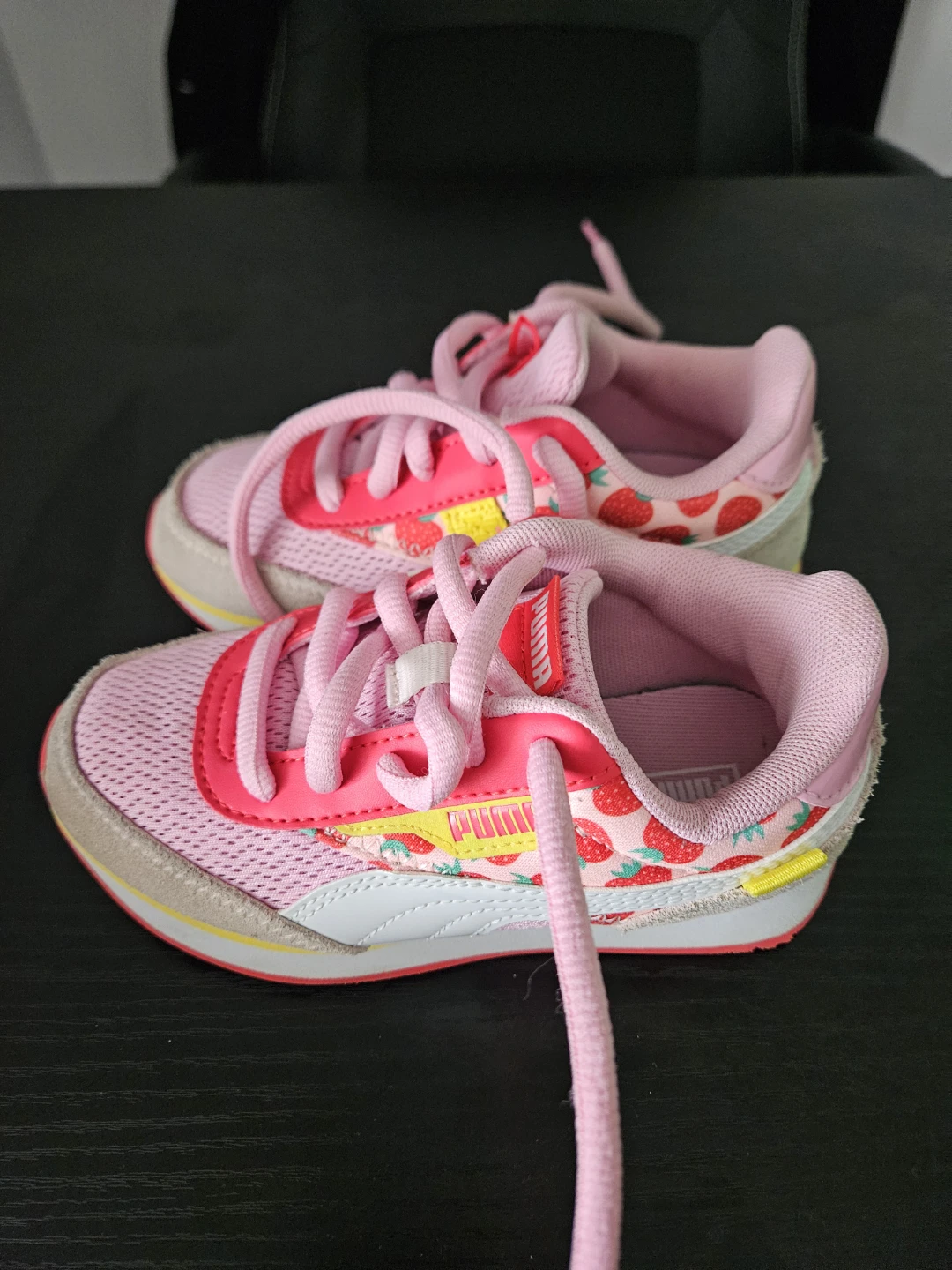 Puma Pink Strawberry Sneakers - Toddler Size - photo 2