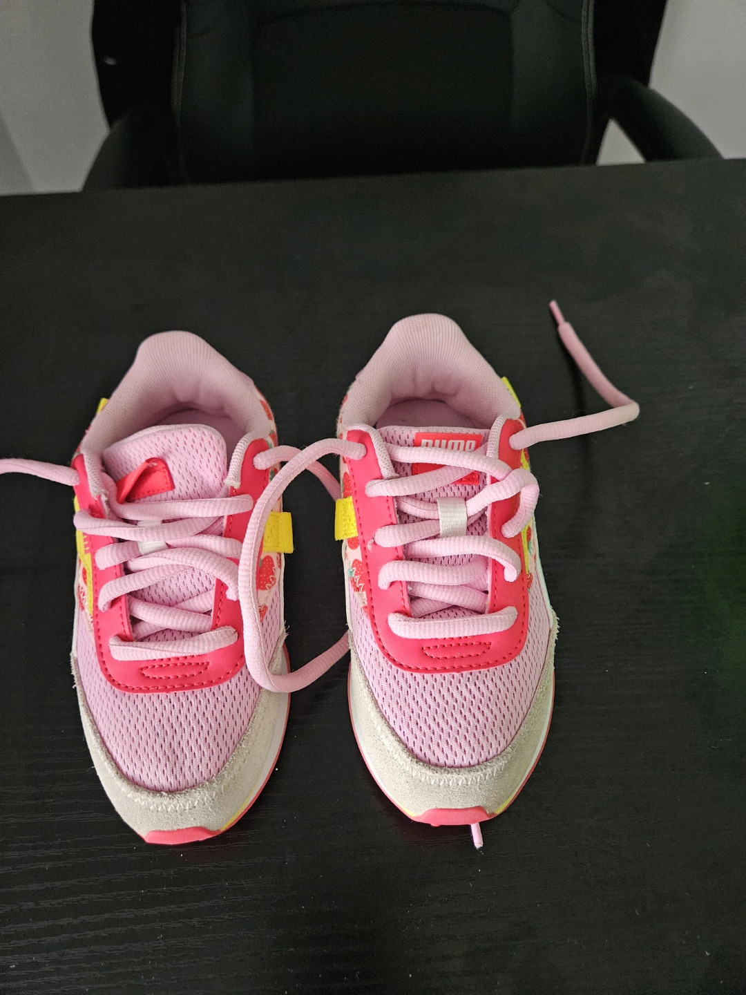 Puma Pink Strawberry Sneakers - Toddler Size - photo 3