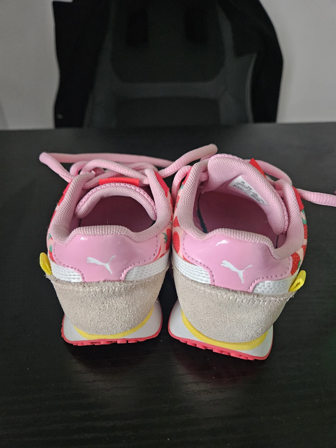 Puma Pink Strawberry Sneakers - Toddler Size - photo 5