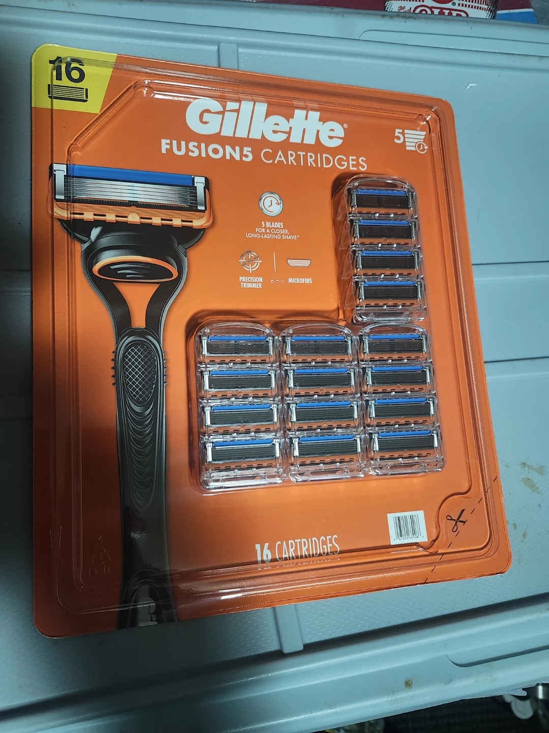 Gillette Fusion5 Cartridges - 16 Count