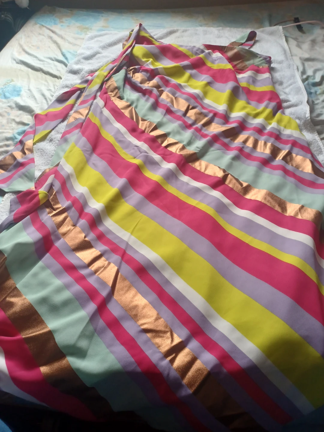 ASHRO Women's Striped Dress Size 18W - photo 3