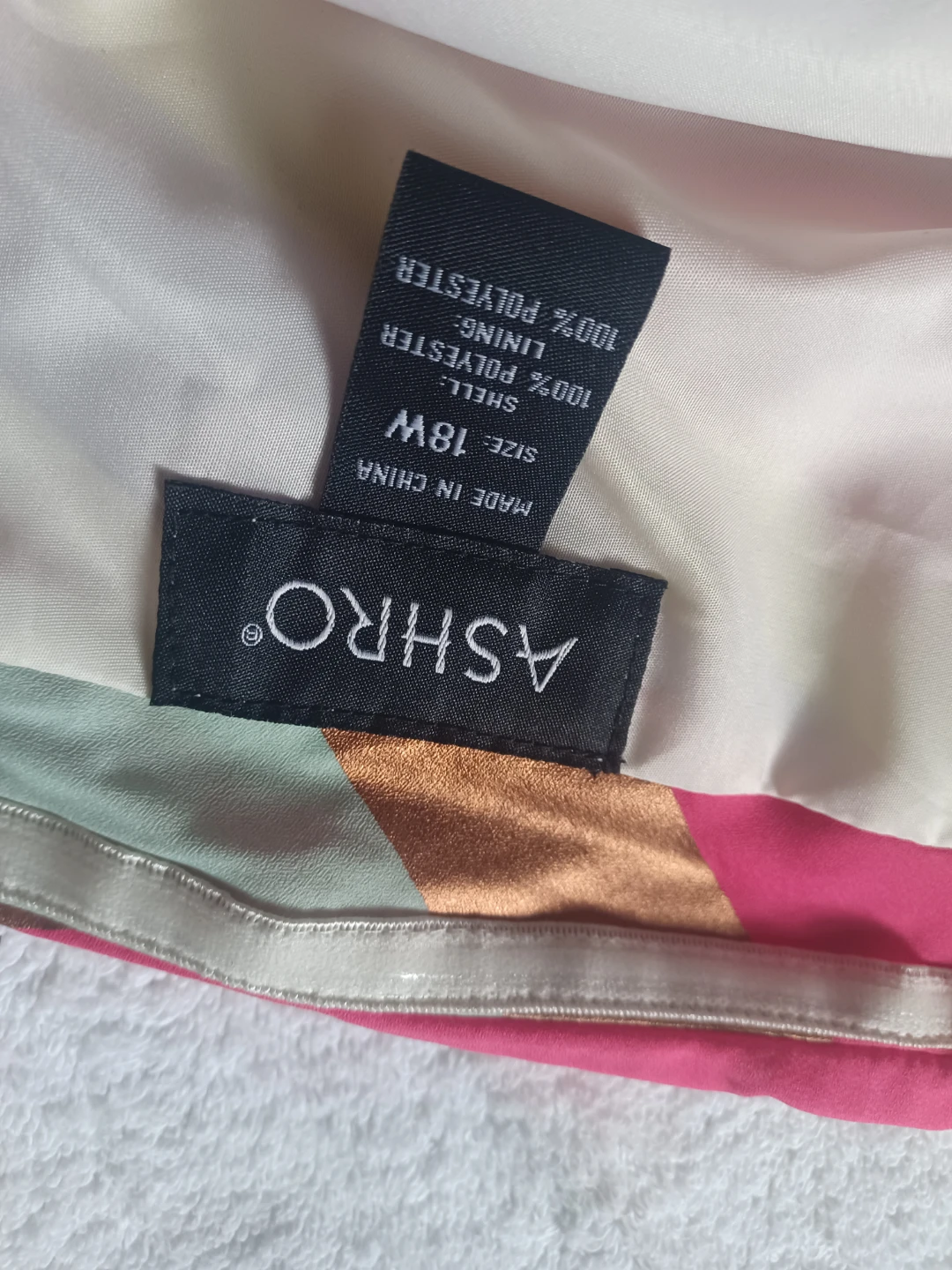 ASHRO Women's Striped Dress Size 18W - photo 5