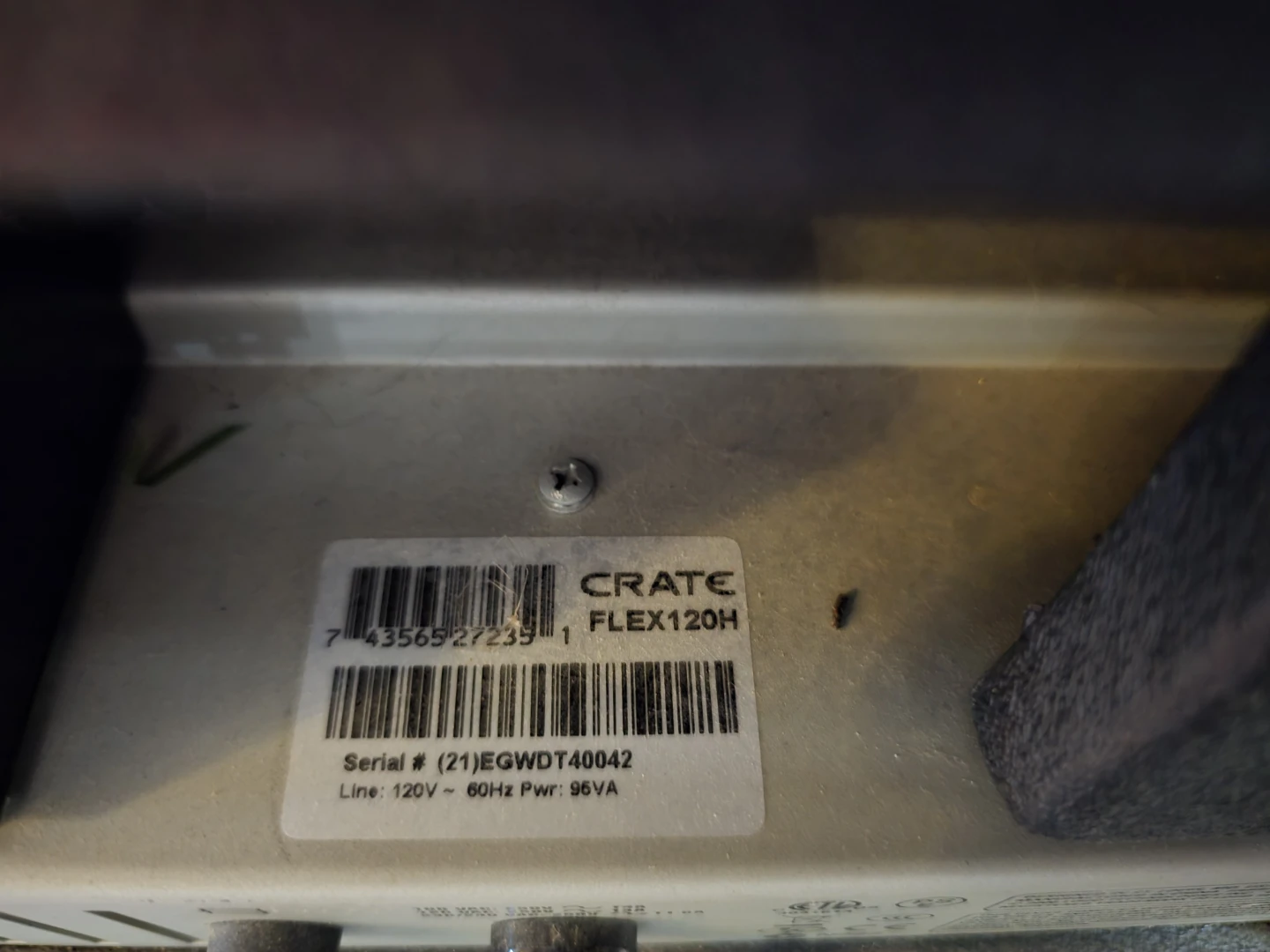Crate FLEX120H Amp Head with Cabinet - photo 3
