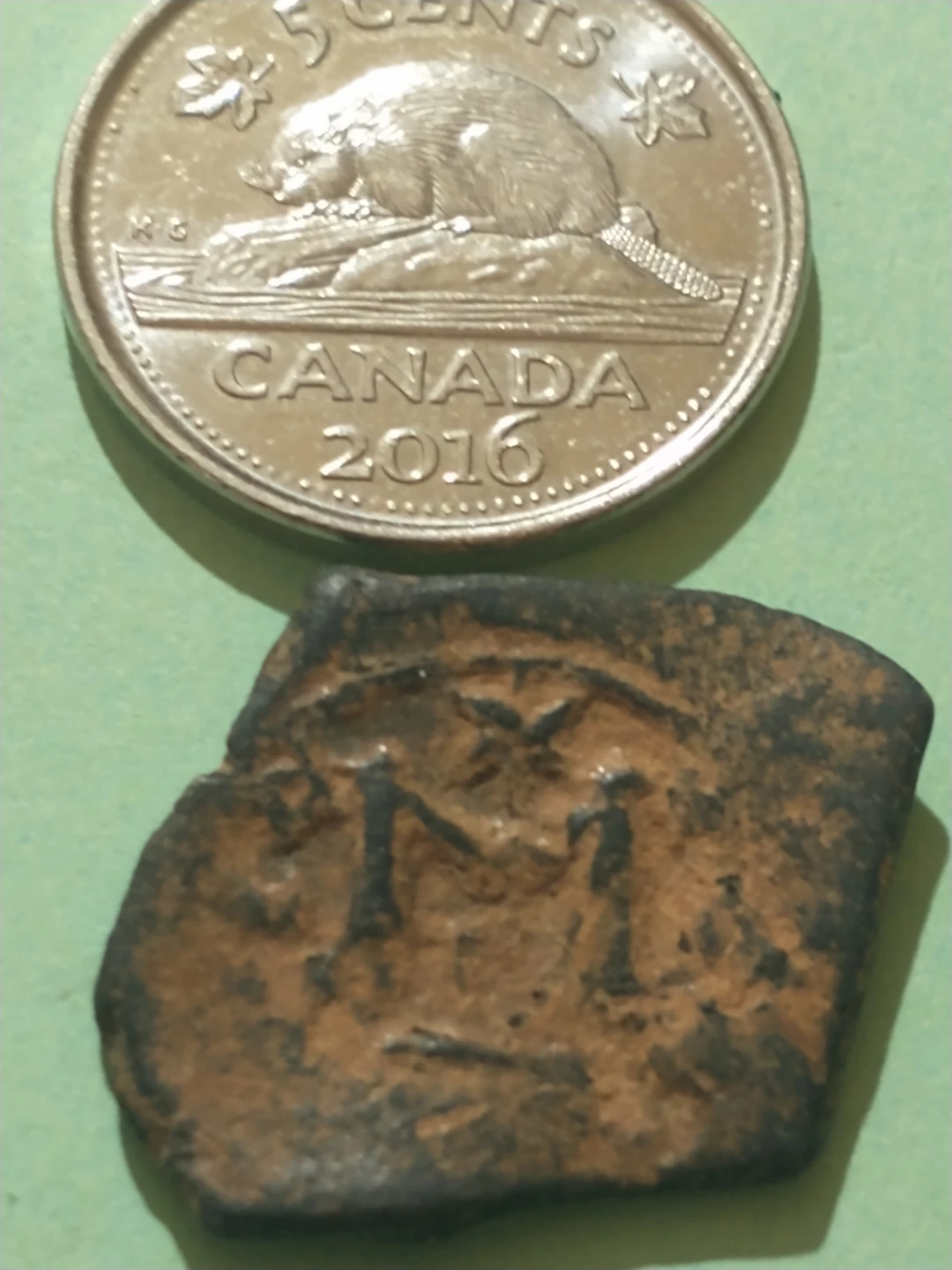 Antique Coin Fragment - photo 3