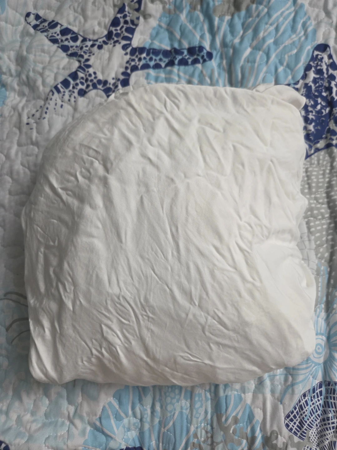 Bamboo Fitted Sheet - White, Full - photo 2