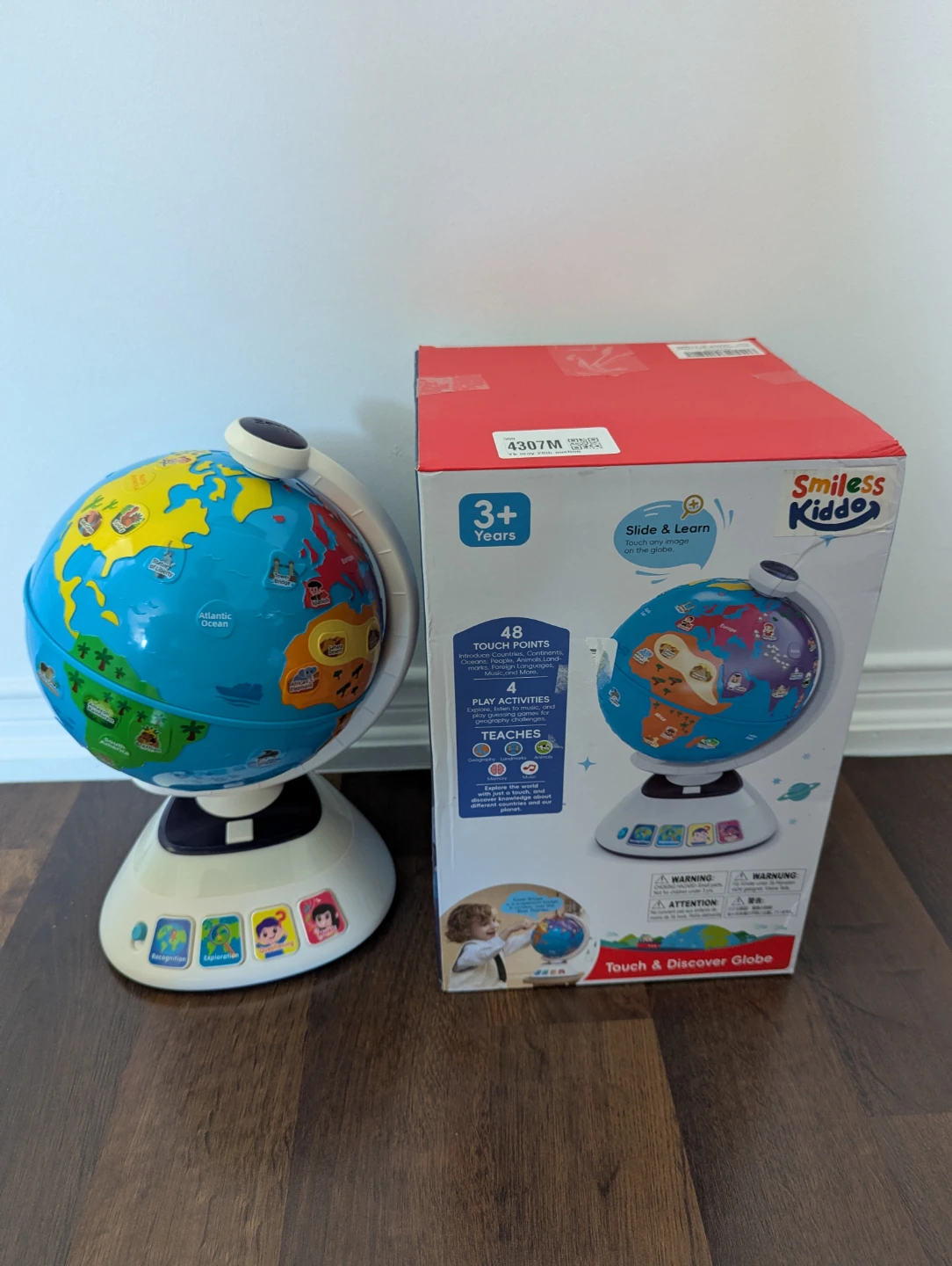 Smileless Kiddo Touch & Discover Globe - photo 5