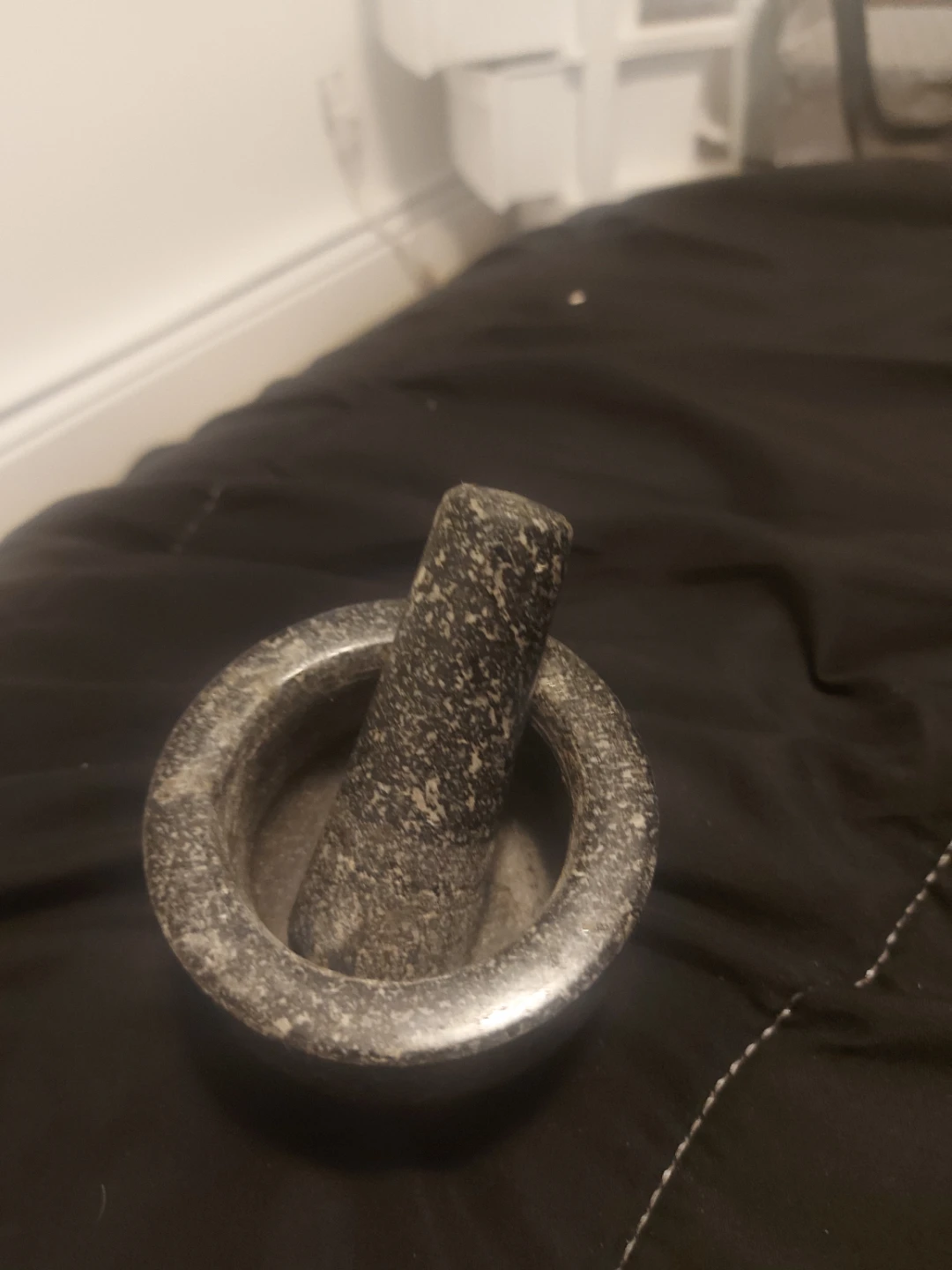 Stone Mortar and Pestle Set