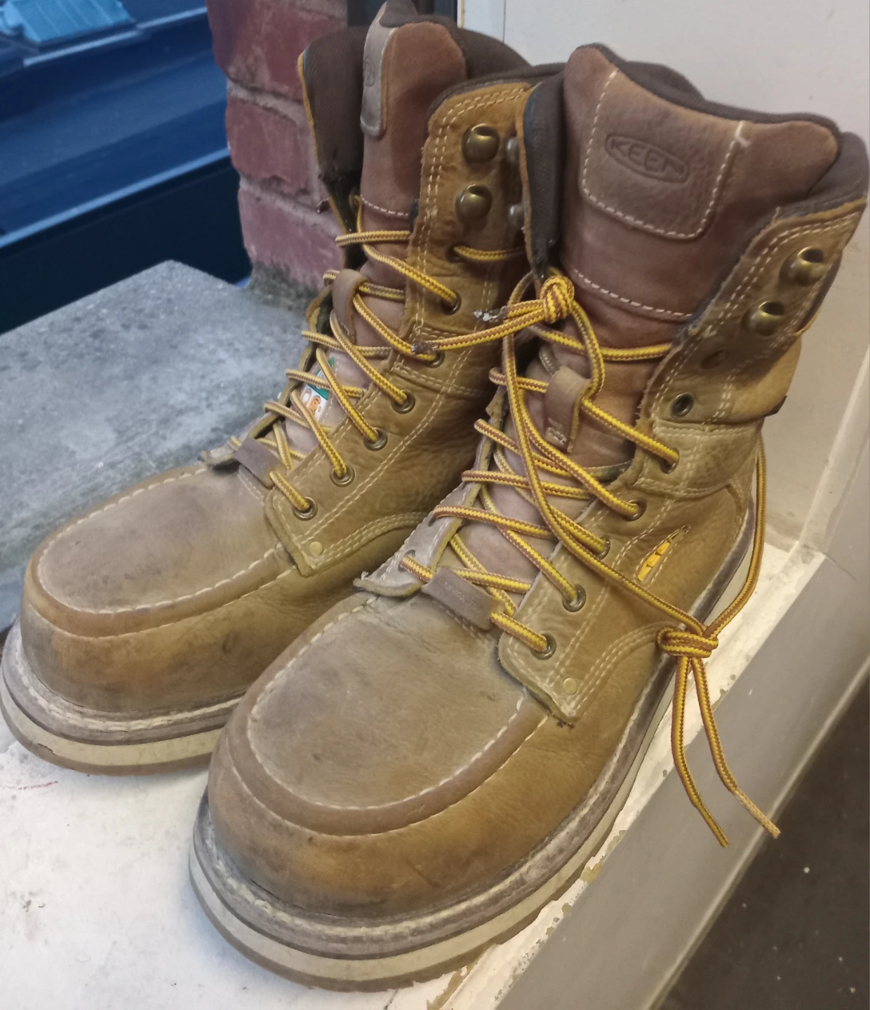Size 8.5 KEENsteel Toe Work Boots safety boots construction