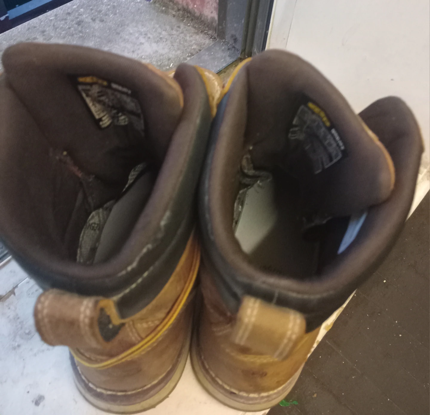 Size 8.5 KEENsteel Toe Work Boots safety boots construction - photo 2