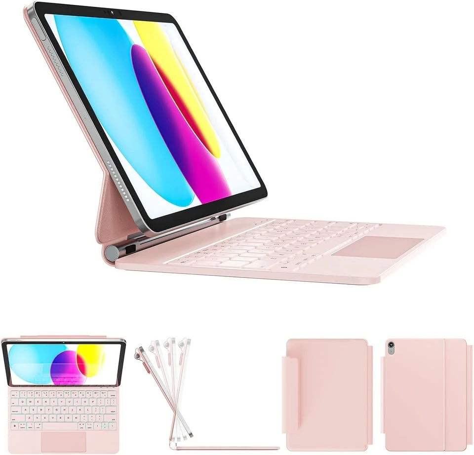 Multi-Touch Trackpad Keyboard Case for iPad 10th Gen